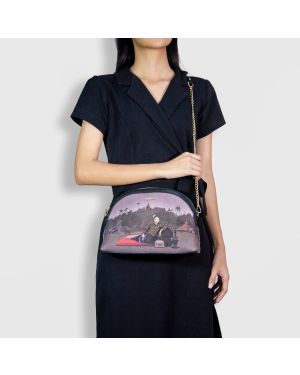 Htate Htar Black Chain Cross Bag
