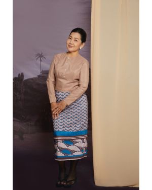 Htate Htar Blue Fashion Fabric
