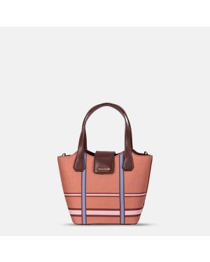 Picnic Chestnut Basket Hand Bag