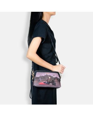 Htate Htar Black Small Cross Bag