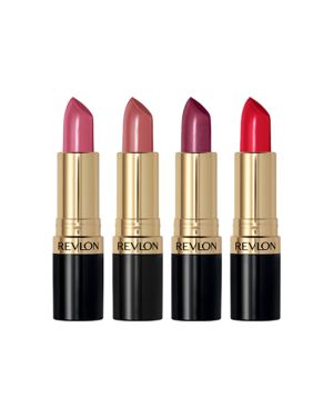 REVLON SUPERLUSTROUS LIPSTICKS (SET OF 4) 