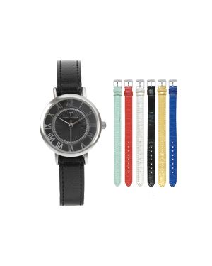 TEMPTATION Ladies Watch + 5 Extra Straps